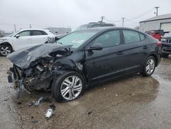 Salvage cars for sale at Chicago Heights, IL auction: 2019 Hyundai Elantra SEL