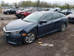 Salvage cars for sale from Copart Chalfont, PA: 2017 Honda Civic LX