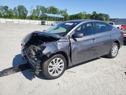 Salvage cars for sale at Spartanburg, SC auction: 2019 Nissan Sentra S