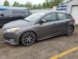 Salvage cars for sale at Wichita, KS auction: 2015 Ford Focus SE