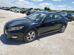 Salvage cars for sale at San Antonio, TX auction: 2014 KIA Optima LX