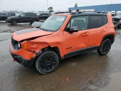 Vehiculos salvage en venta de Copart Woodhaven, MI: 2018 Jeep Renegade Trailhawk