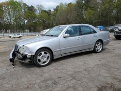Salvage cars for sale at Austell, GA auction: 2001 Mercedes-Benz E 430