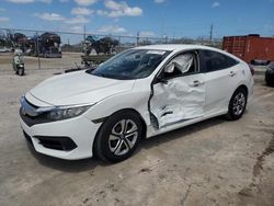Salvage cars for sale at Homestead, FL auction: 2017 Honda Civic LX