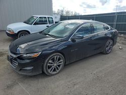 Salvage cars for sale at Duryea, PA auction: 2022 Chevrolet Malibu LT