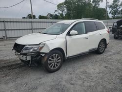 Nissan salvage cars for sale: 2015 Nissan Pathfinder S