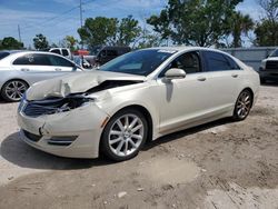 Lincoln MKZ Hybrid salvage cars for sale: 2016 Lincoln MKZ Hybrid