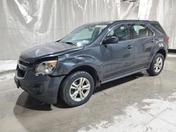 Salvage cars for sale at Leroy, NY auction: 2011 Chevrolet Equinox LS