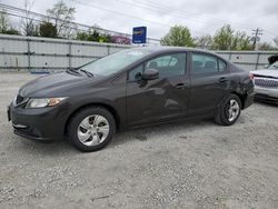 Honda salvage cars for sale: 2013 Honda Civic LX