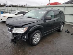 Salvage cars for sale from Copart Pennsburg, PA: 2017 Dodge Journey SE