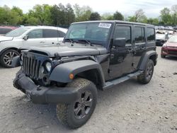 Salvage cars for sale at Madisonville, TN auction: 2014 Jeep Wrangler Unlimited Sport