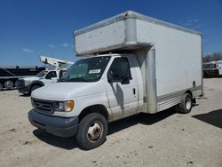 Salvage cars for sale from Copart Kansas City, KS: 2006 Ford Econoline E450 Super Duty Cutaway Van