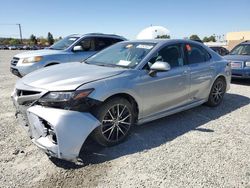 Salvage cars for sale from Copart Mentone, CA: 2022 Toyota Camry SE