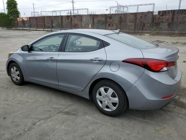 2016 Hyundai Elantra SE