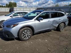 Salvage cars for sale at Arlington, WA auction: 2022 Subaru Outback Premium