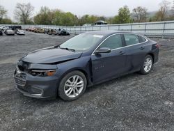 Salvage cars for sale from Copart Grantville, PA: 2016 Chevrolet Malibu LT