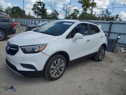 Salvage cars for sale from Copart Riverview, FL: 2018 Buick Encore Preferred
