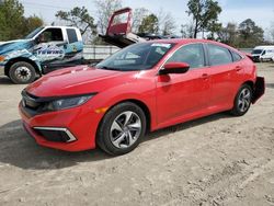 Salvage cars for sale from Copart Hampton, VA: 2019 Honda Civic LX