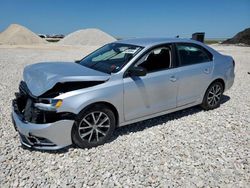 Salvage cars for sale at Temple, TX auction: 2016 Volkswagen Jetta SE