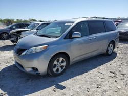 Salvage cars for sale from Copart Cahokia Heights, IL: 2011 Toyota Sienna LE