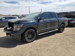 Salvage cars for sale at Colorado Springs, CO auction: 2019 Nissan Titan SV