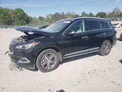 Salvage cars for sale at Madisonville, TN auction: 2019 Infiniti QX60 Luxe