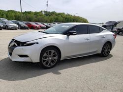 Salvage cars for sale from Copart Louisville, KY: 2018 Nissan Maxima 3.5S