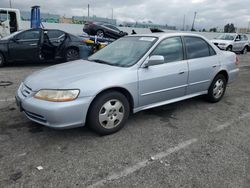 Salvage cars for sale from Copart Van Nuys, CA: 2002 Honda Accord EX