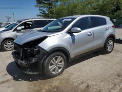 Salvage cars for sale at Lexington, KY auction: 2017 KIA Sportage LX