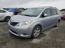 Salvage cars for sale at Sacramento, CA auction: 2014 Toyota Sienna LE