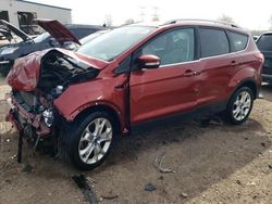 Salvage cars for sale at Elgin, IL auction: 2014 Ford Escape Titanium