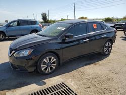 Salvage cars for sale from Copart Miami, FL: 2019 Nissan Sentra S