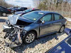 Toyota Corolla LE salvage cars for sale: 2020 Toyota Corolla LE