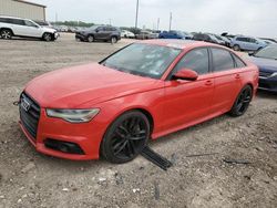 Salvage cars for sale at Temple, TX auction: 2016 Audi S6 Premium Plus