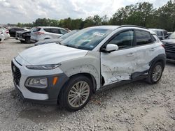 Salvage cars for sale from Copart Houston, TX: 2020 Hyundai Kona SEL
