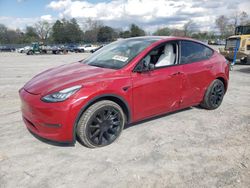 Salvage cars for sale at Madisonville, TN auction: 2021 Tesla Model Y