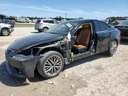 Salvage cars for sale at Houston, TX auction: 2016 Lexus IS 200T