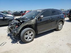 Salvage cars for sale at San Antonio, TX auction: 2015 Acura RDX