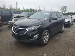 Chevrolet Equinox lt salvage cars for sale: 2018 Chevrolet Equinox LT