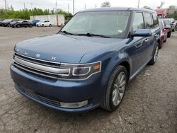 Salvage cars for sale at Bridgeton, MO auction: 2019 Ford Flex Limited