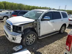 Salvage cars for sale at Memphis, TN auction: 2013 Toyota Sequoia Limited
