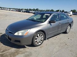 Salvage cars for sale from Copart Sikeston, MO: 2006 Honda Accord EX