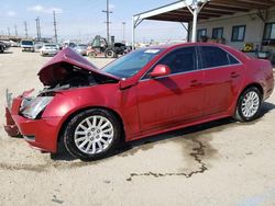 Salvage cars for sale from Copart Los Angeles, CA: 2012 Cadillac CTS