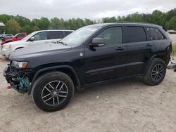 Salvage cars for sale at Charles City, VA auction: 2017 Jeep Grand Cherokee Trailhawk