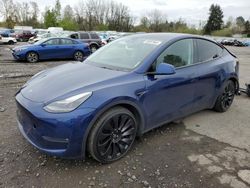 Salvage cars for sale at Portland, OR auction: 2022 Tesla Model Y