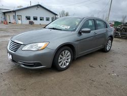 Salvage cars for sale from Copart Pekin, IL: 2013 Chrysler 200 Touring