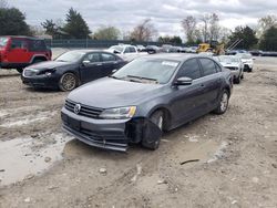 Salvage cars for sale at Madisonville, TN auction: 2015 Volkswagen Jetta SE
