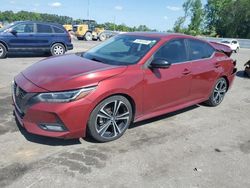 Salvage cars for sale at auction: 2020 Nissan Sentra SR