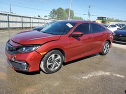 Honda salvage cars for sale: 2020 Honda Civic LX