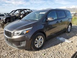 Salvage cars for sale from Copart Magna, UT: 2015 KIA Sedona LX